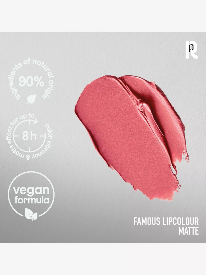 Famous Lipcolour Matte Hydrating Lipstick 3g - GLAM MODA