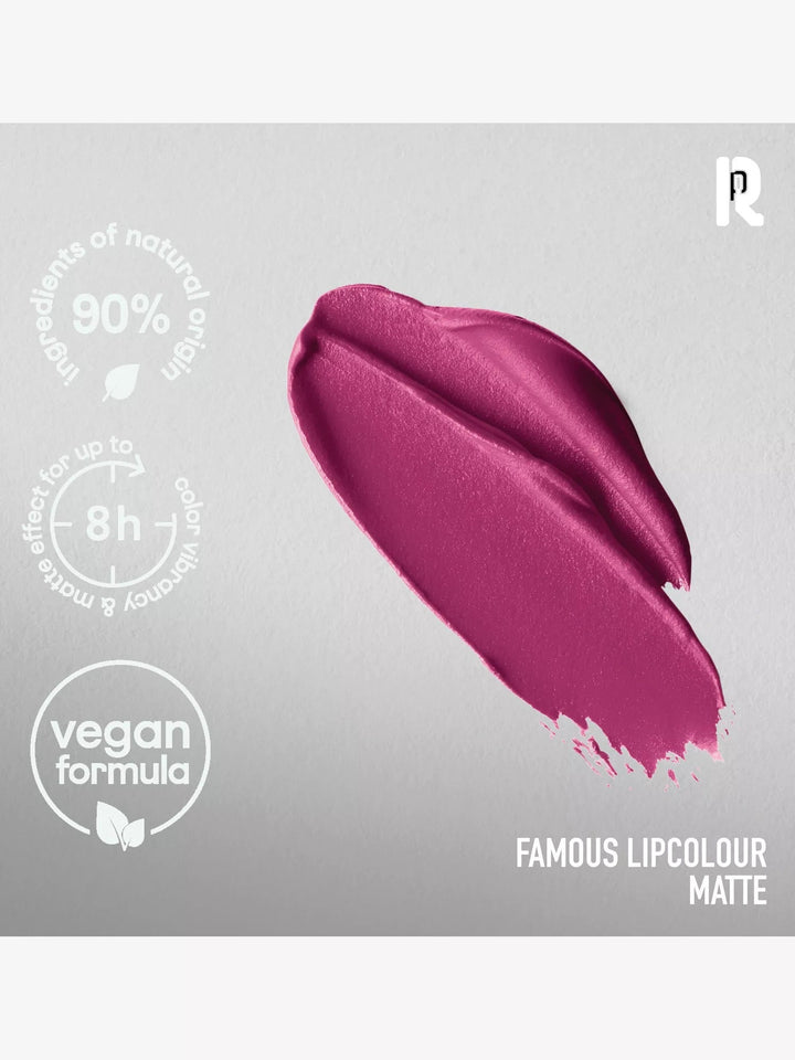 Famous Lipcolour Matte Hydrating Lipstick 3g - GLAM MODA