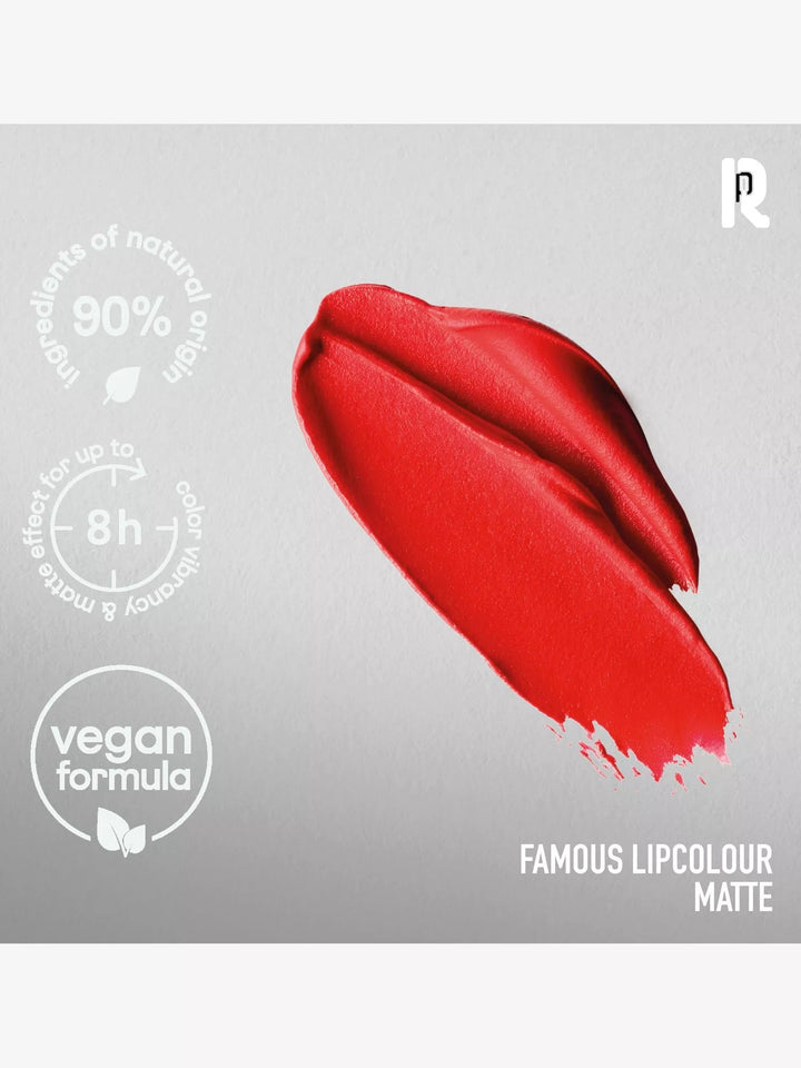 Famous Lipcolour Matte Hydrating Lipstick 3g - GLAM MODA