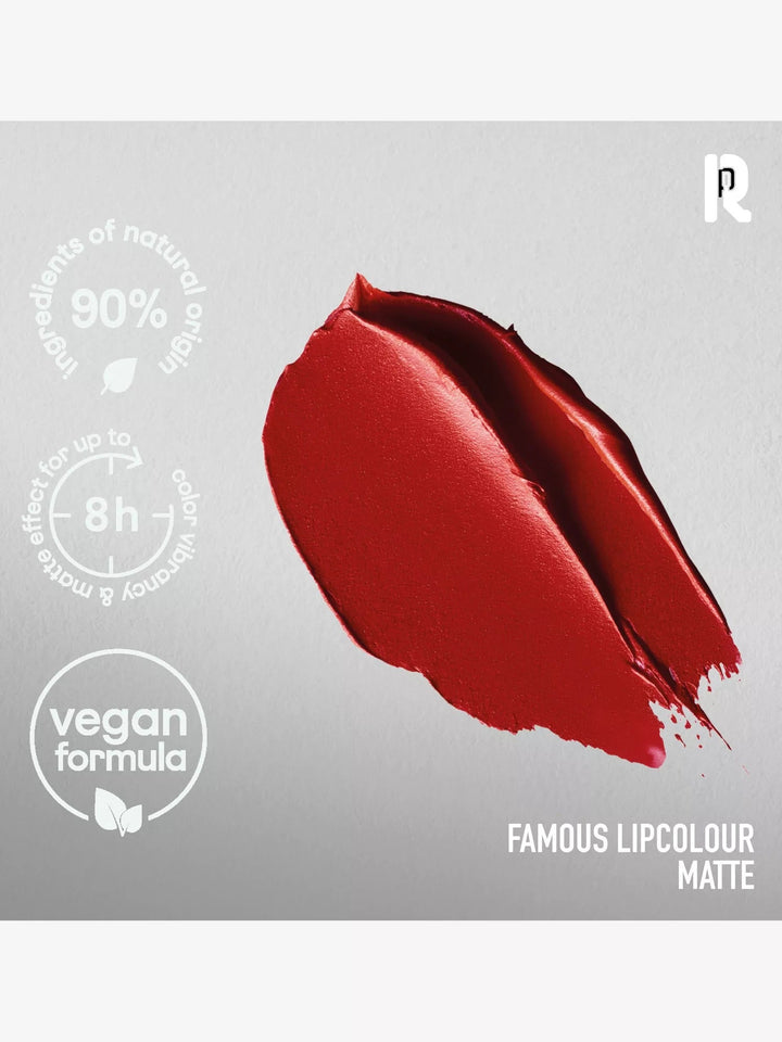 Famous Lipcolour Matte Hydrating Lipstick 3g - GLAM MODA