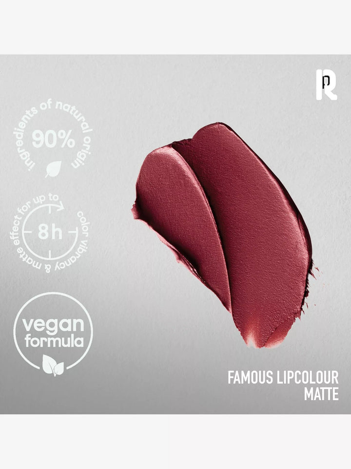 Famous Lipcolour Matte Hydrating Lipstick 3g - GLAM MODA