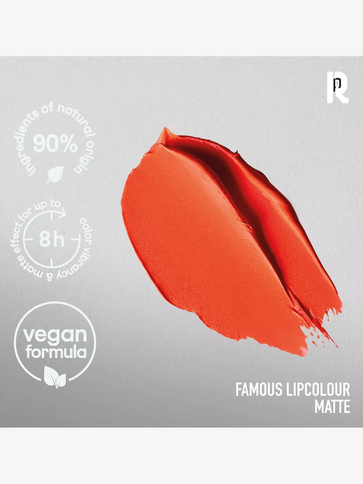 Famous Lipcolour Matte Hydrating Lipstick 3g - GLAM MODA