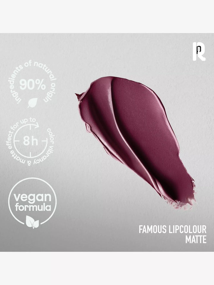 Famous Lipcolour Matte Hydrating Lipstick 3g - GLAM MODA