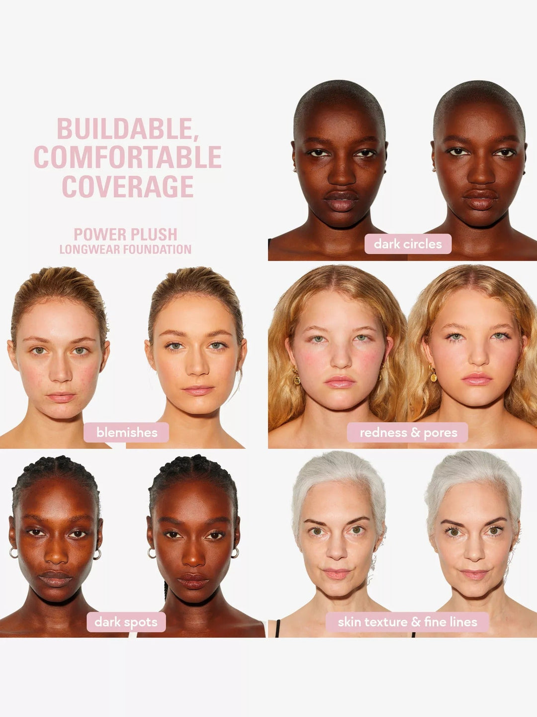 Power Plush Long-Wear Foundation 30ml - GLAM MODA