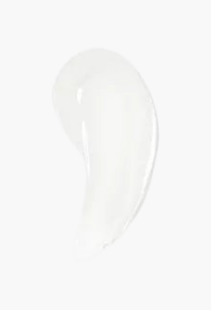 GLAM MODA Kylie Cosmetics Gloss Drip clear lipgloss swatch with a high-shine, juicy finish on a white background.