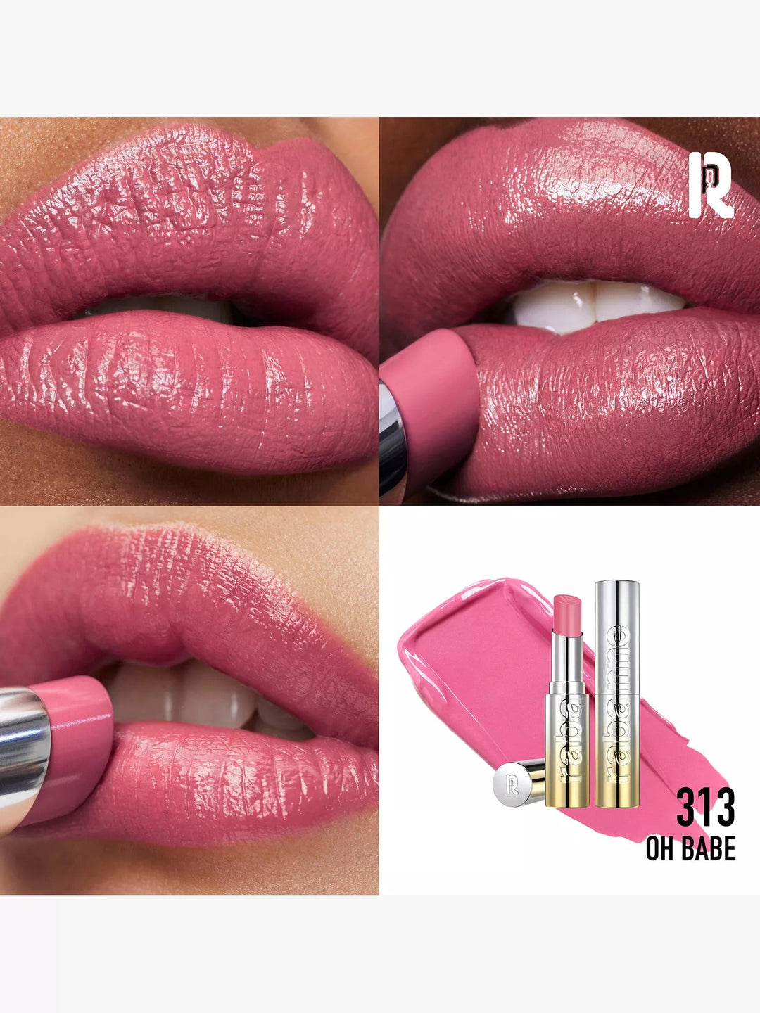Dramalips Glassy Highly Pigmented Lipstick 3.4g - GLAM MODA