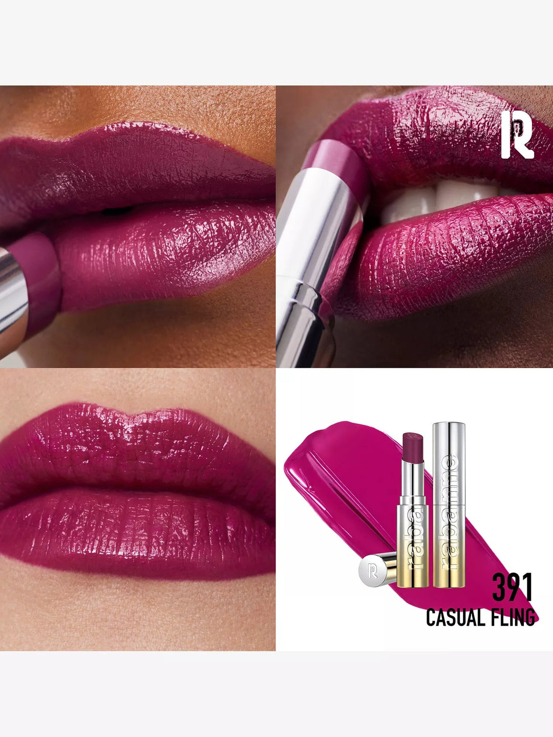 Dramalips Glassy Highly Pigmented Lipstick 3.4g - GLAM MODA