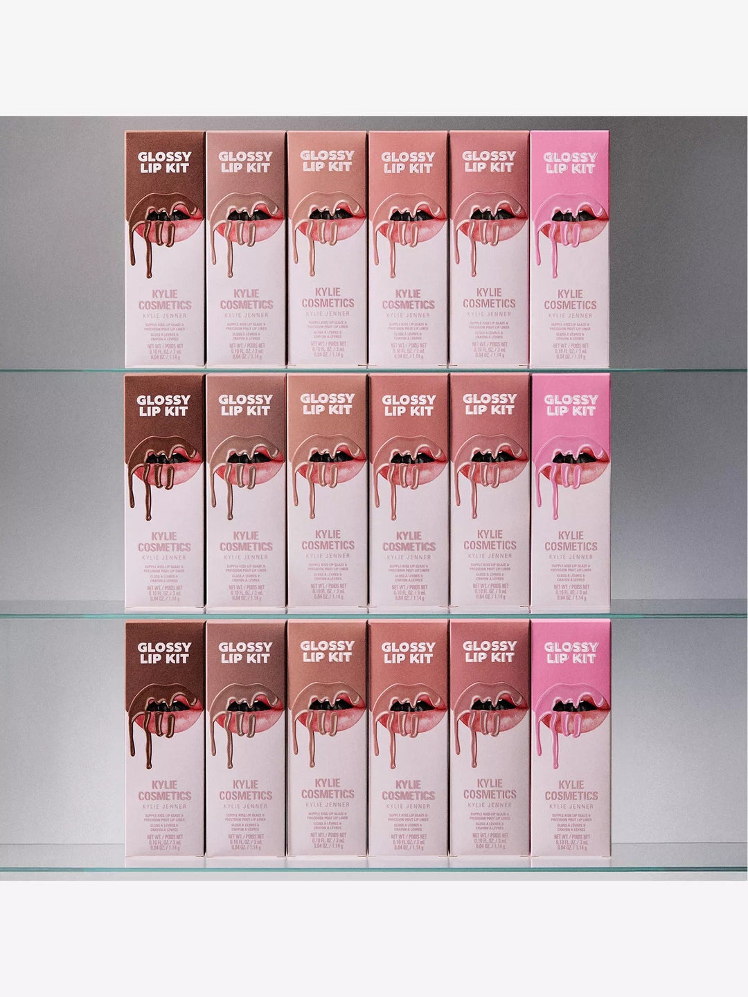 Glossy Lip Kit - GLAM MODA