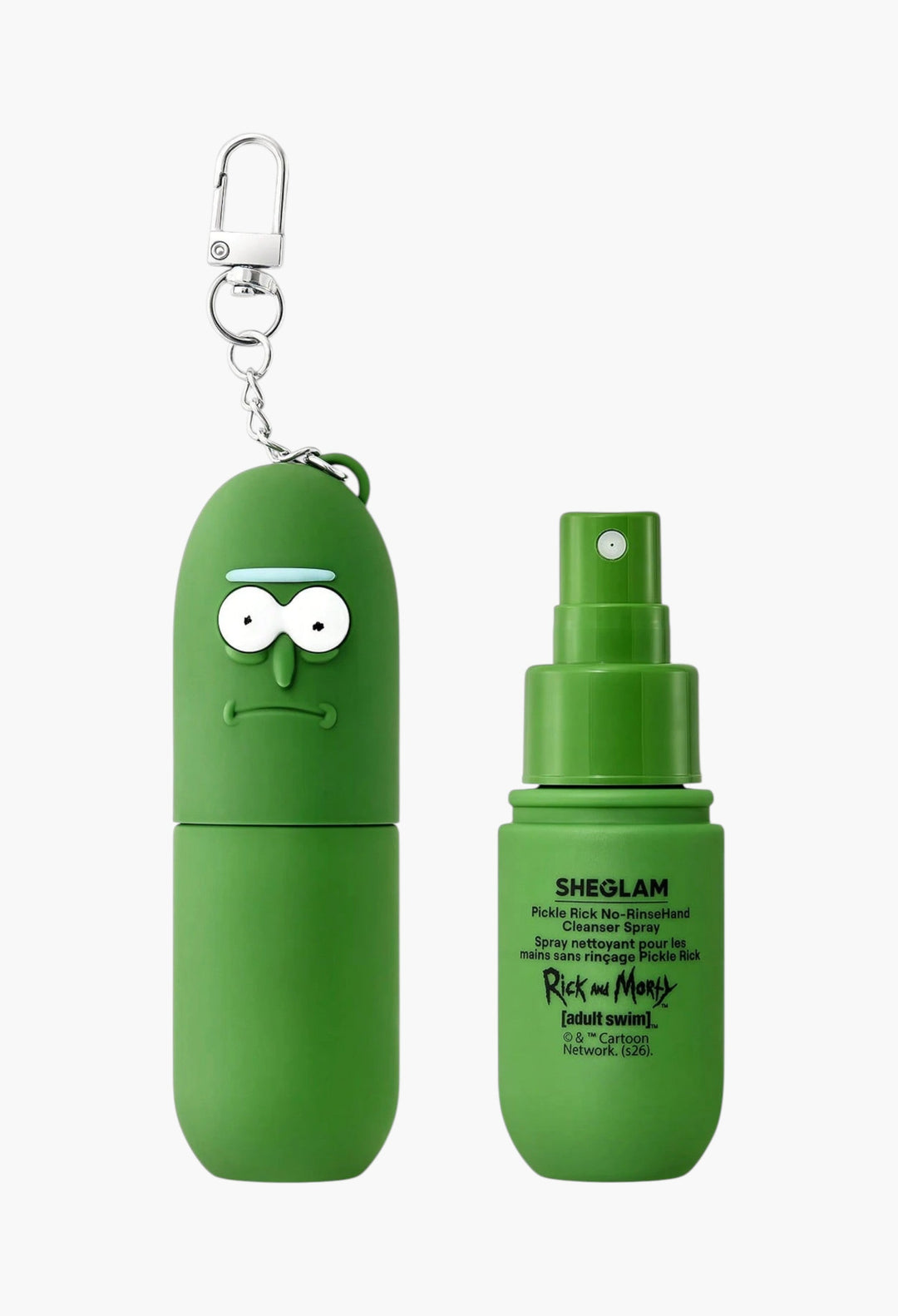 Rick and Morty X Sheglam Pickle Rick No-Rinse Hand Cleanser Spray