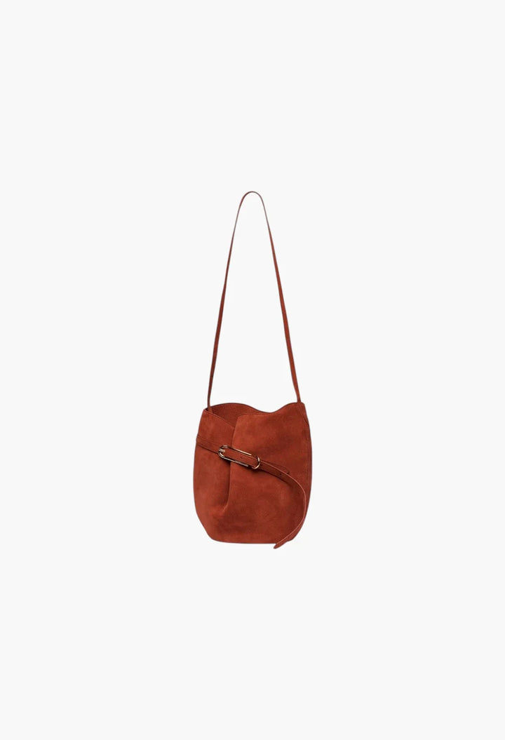 Belted Bucket Bag
