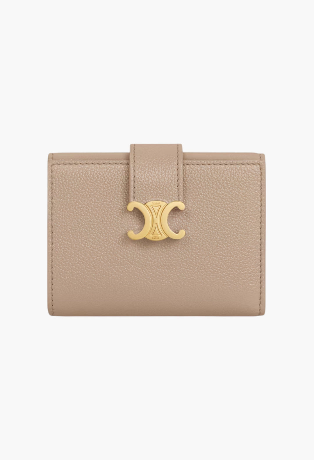 Fine Strap Wallet Nino In Supple Grained Calfskin - GLAM MODA