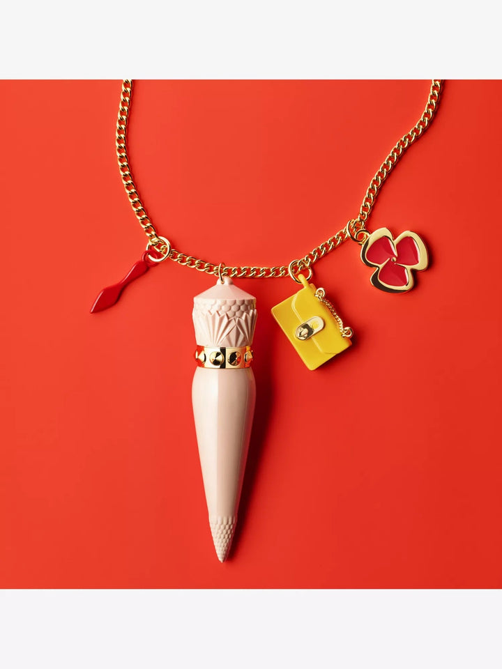 SOOOOO Glow Gold-Tone Chain And Charm - GLAM MODA