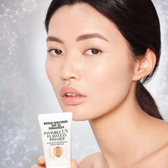 SPF 50 Invisible Uv Flawless Poreless Primer - GLAM MODA