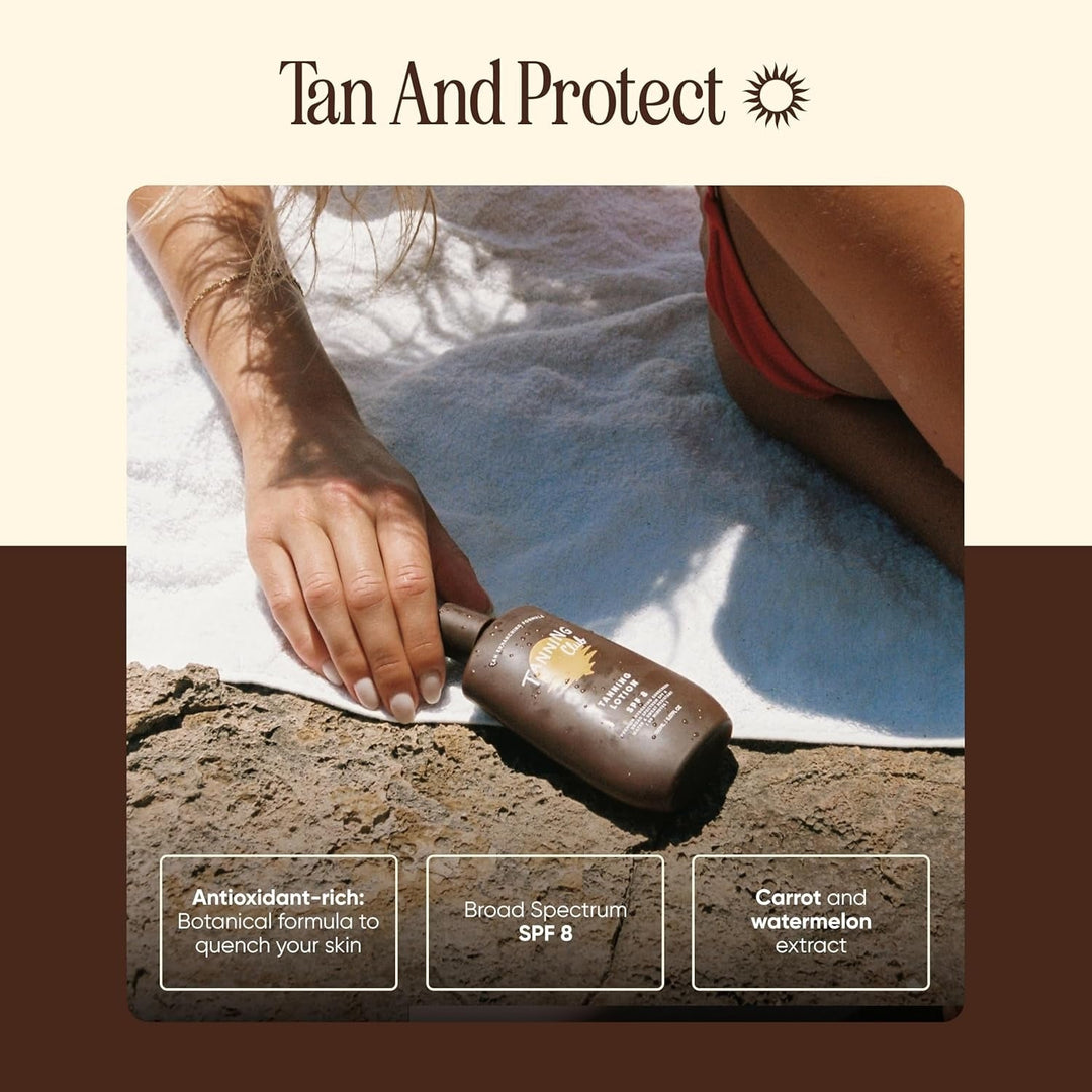 SPF 8 Tanning Lotion - GLAM MODA