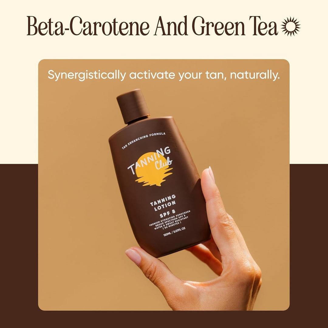 SPF 8 Tanning Lotion - GLAM MODA