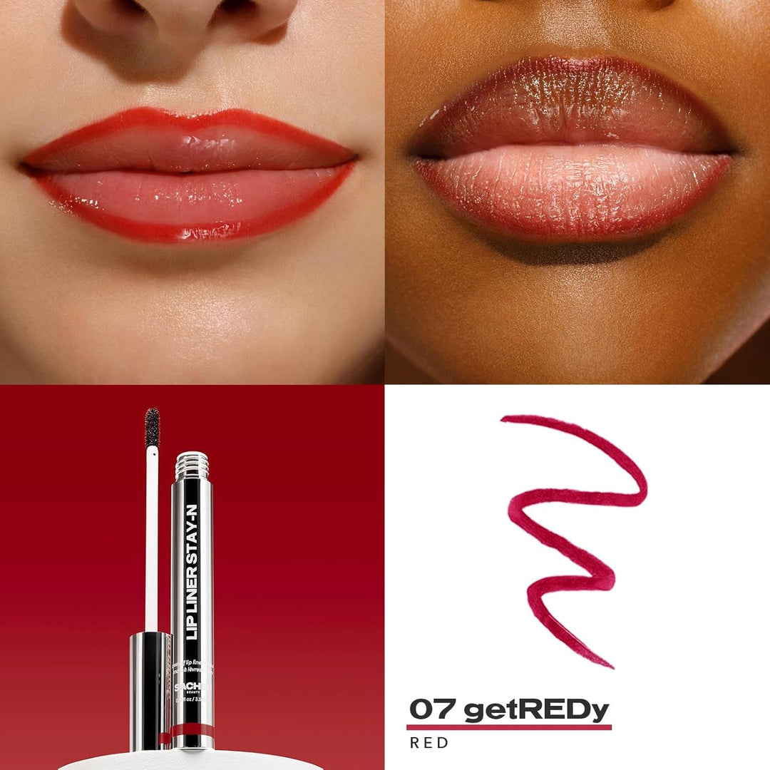 Sacheu Lip Liner Stay-N Peel Off Lip Stain - GLAM MODA
