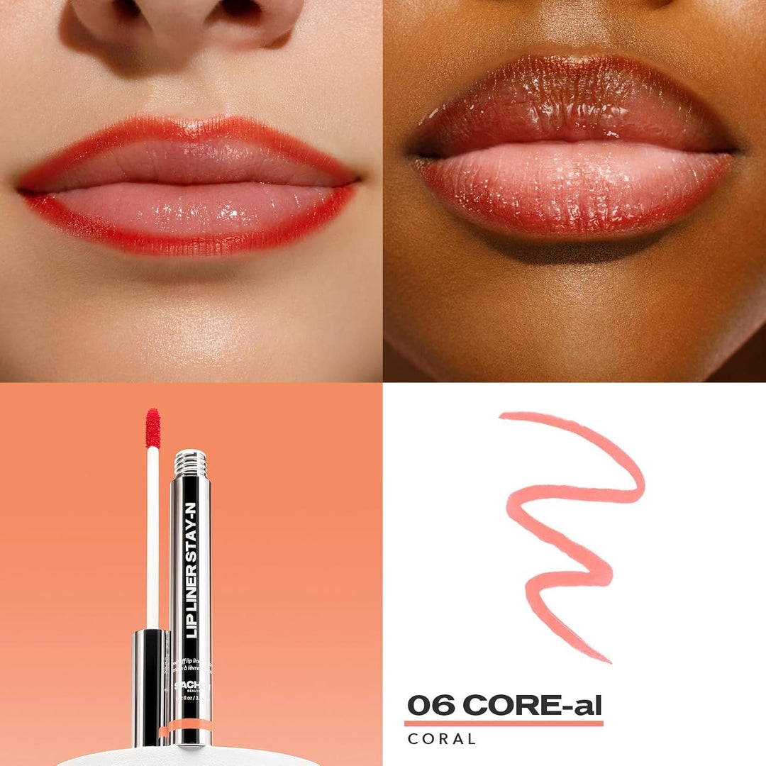Sacheu Lip Liner Stay-N Peel Off Lip Stain - GLAM MODA