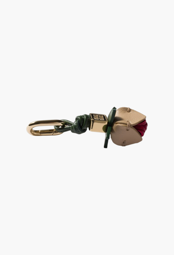 Sand/Red - Leather Micro Trick - GLAM MODA