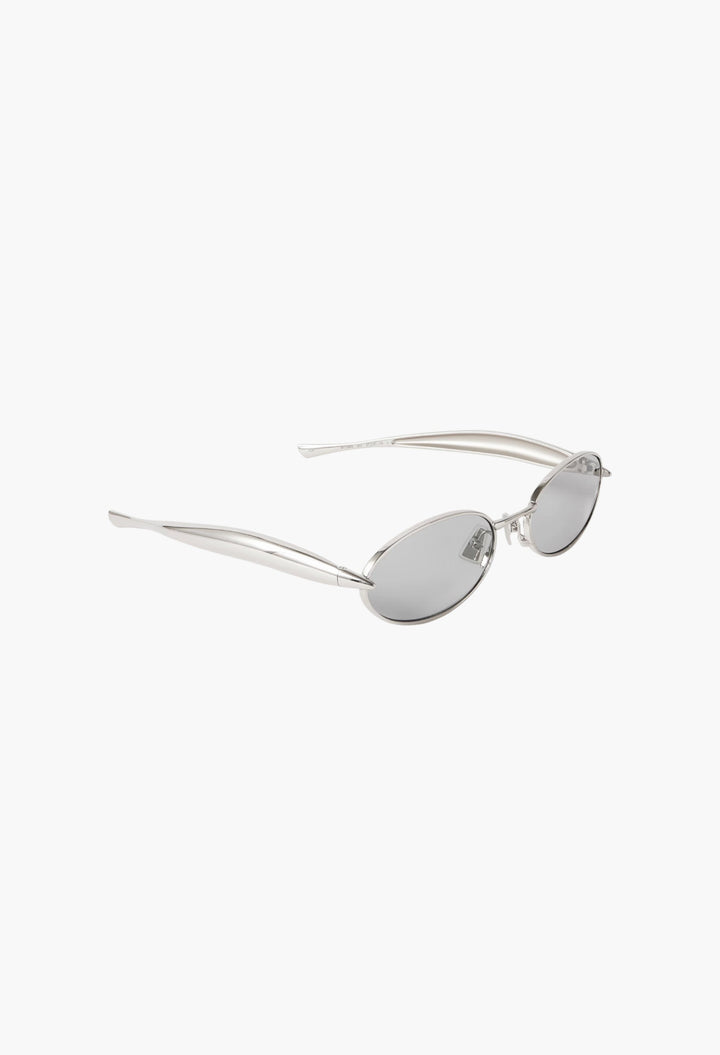 Sardine Oval-Frame Gold-Tone Sunglasses - GLAM MODA