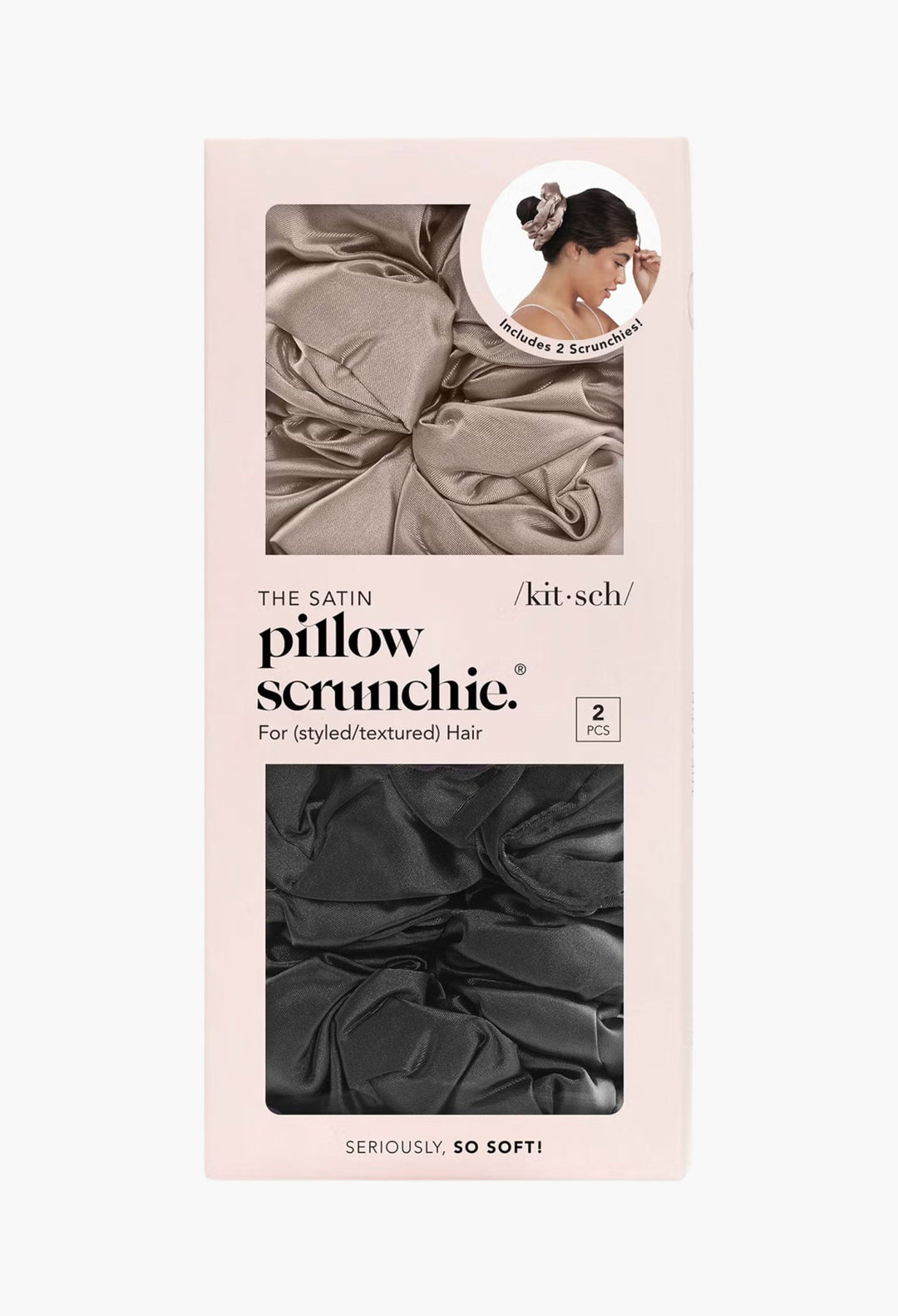 Satin Pillow Scrunchie - GLAM MODA