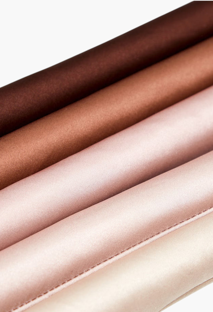 Satin Wrapped Flexi Rods - Rosewood - GLAM MODA