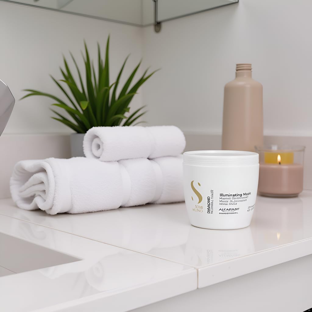 Semi Di Lino Diamond Illuminating Mask For Normal Hair - GLAM MODA
