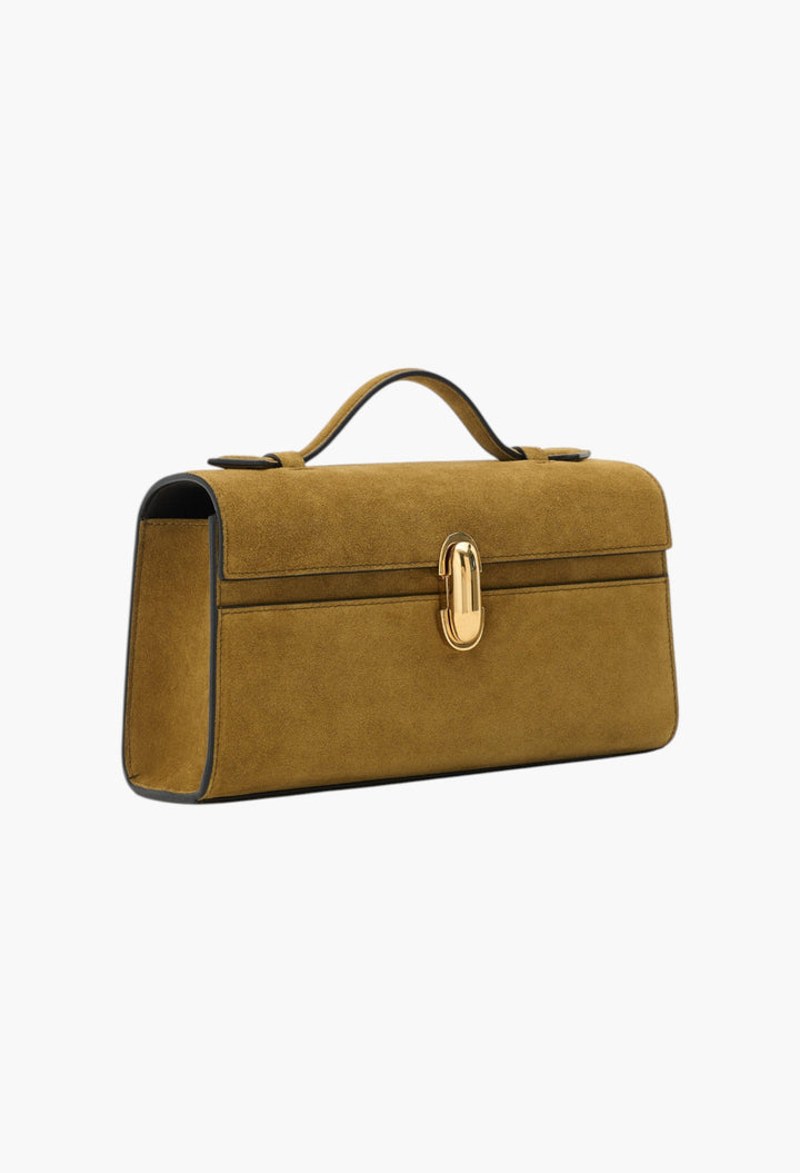 Sepia Suede - Symmetry Pochette - GLAM MODA