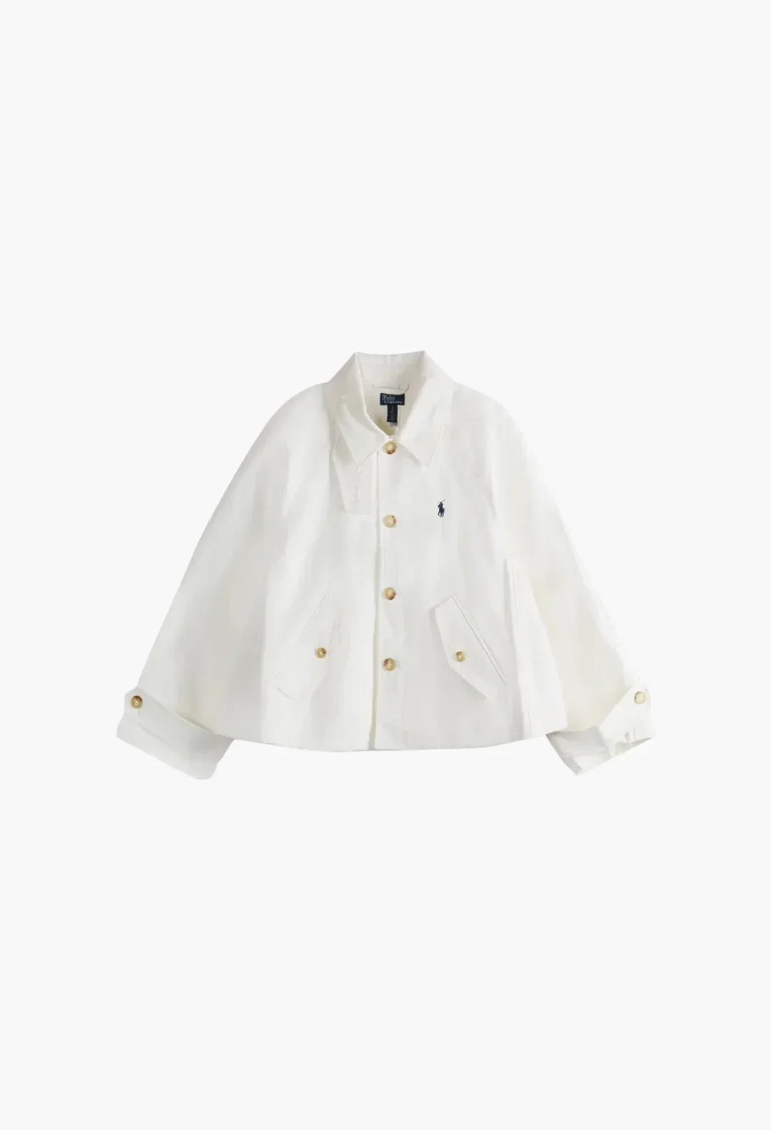logo-embroidered jacket
