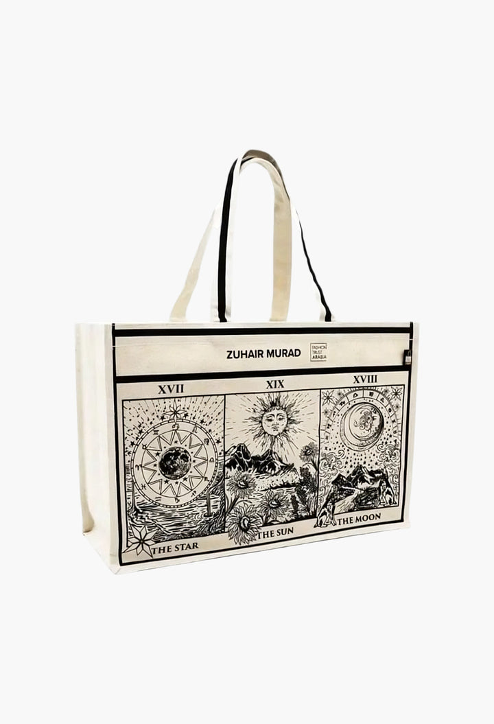 Shopping Bag in Natural - GLAM MODA