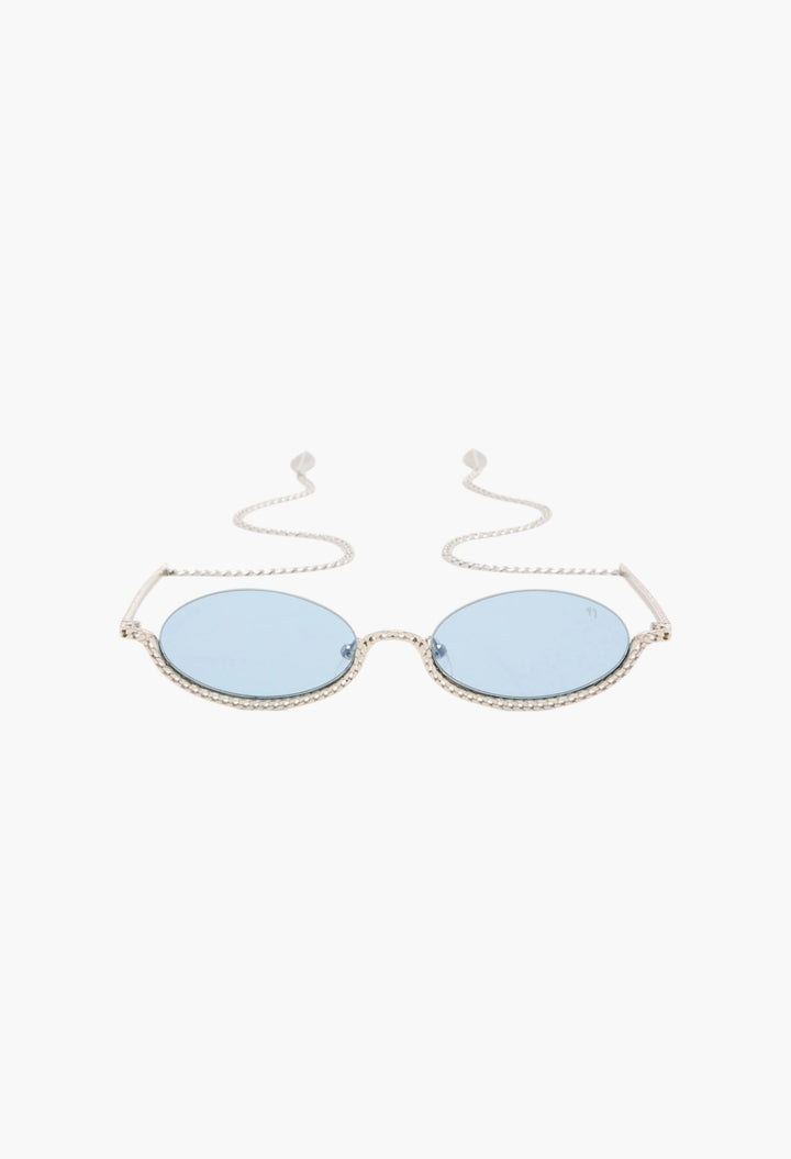 Silver - Ellevens Gaga Sunglasses - GLAM MODA
