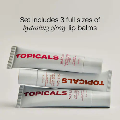 Slick Salve Glossy Lip Balm Trio - GLAM MODA