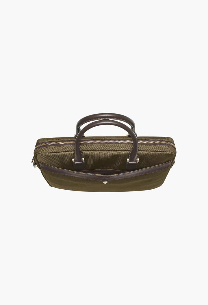 Slim Briefcase Woven Brief Case - GLAM MODA