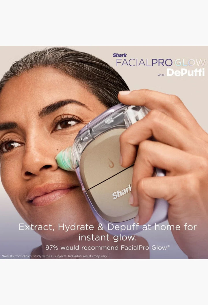 Shark Beauty FacialPro Glow + Depuffi at Home Facial