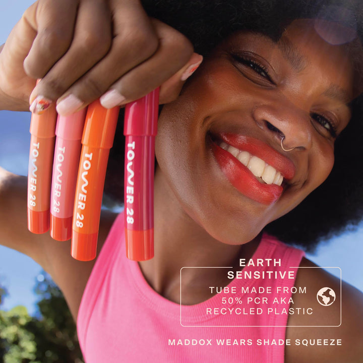 Squeeze - JuiceBalm Vegan Tinted Lip Balm - GLAM MODA