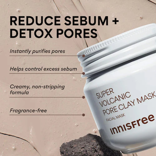 Super Volcanic AHA Pore Clearing Clay Mask - GLAM MODA