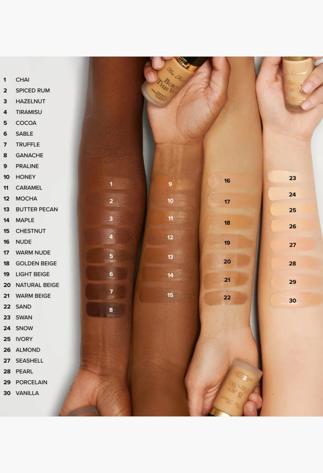 Born This Way Undetectable Medium-To-Full Coverage Foundation