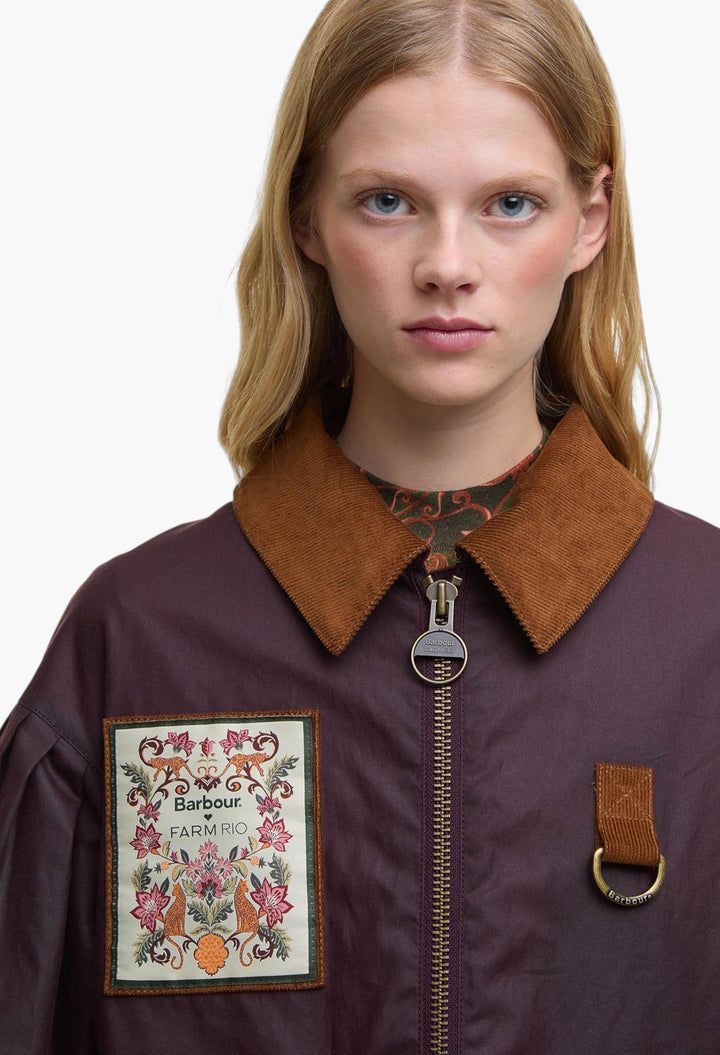 Thais Waxed Jacket - GLAM MODA