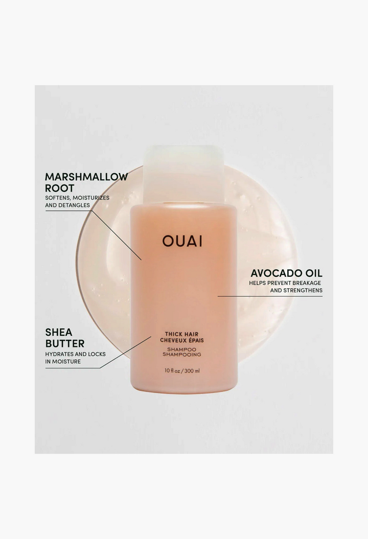 OUAI Thick Hair Shampoo & Conditioner Jumbo Set