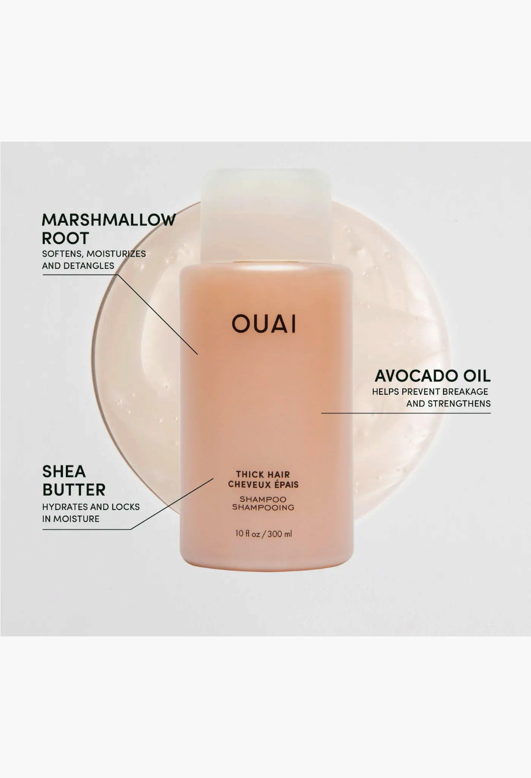 OUAI Thick Hair Shampoo - Jumbo