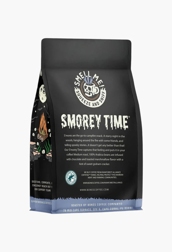 Bones Coffee Company Decaf S'morey Time