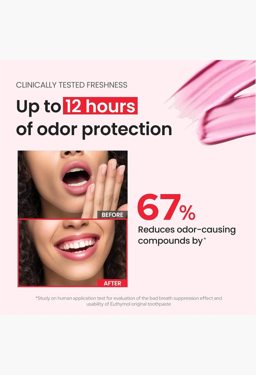 Euthymol Original Pink Toothpaste