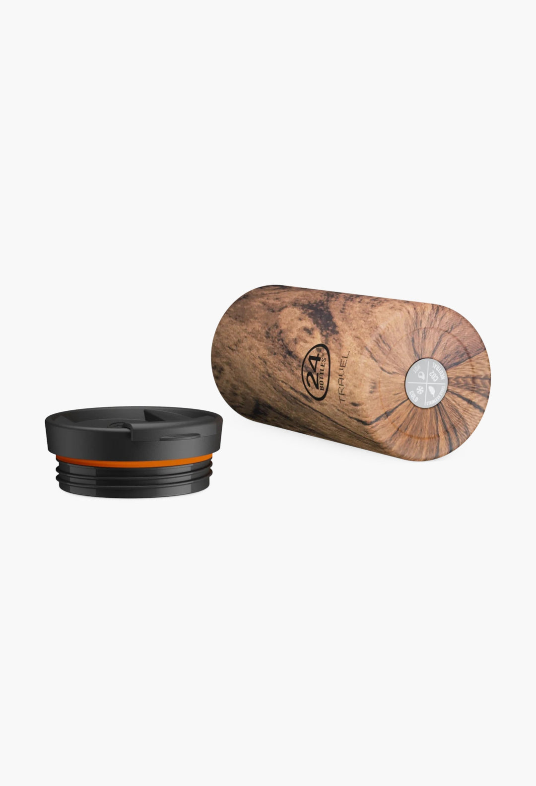 Travel Tumbler Sequoia Wood 600 ml - GLAM MODA