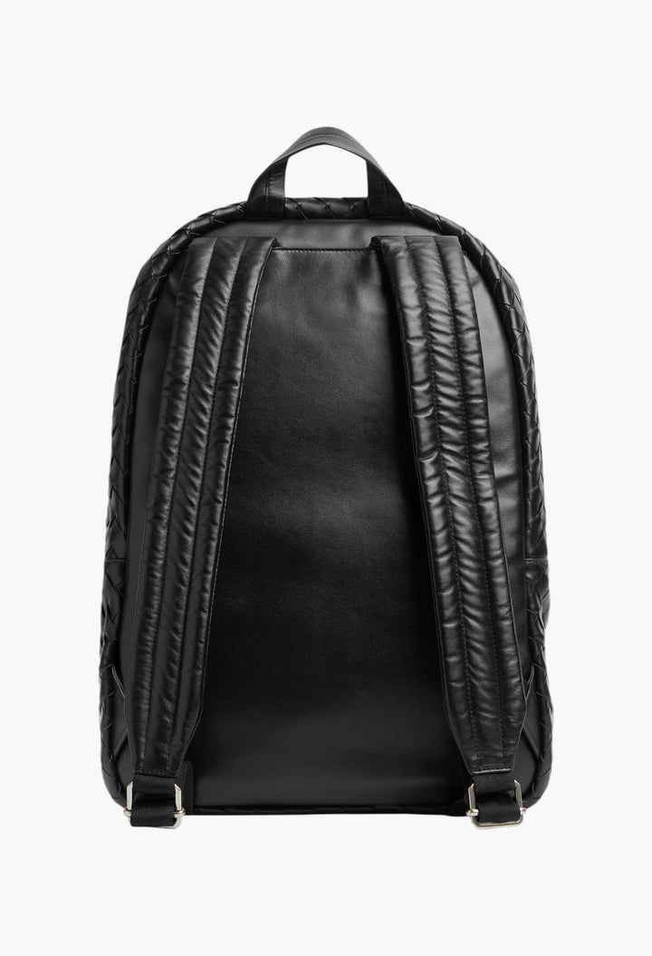 Unisex Medium Backpack in Intrecciato Leather - GLAM MODA