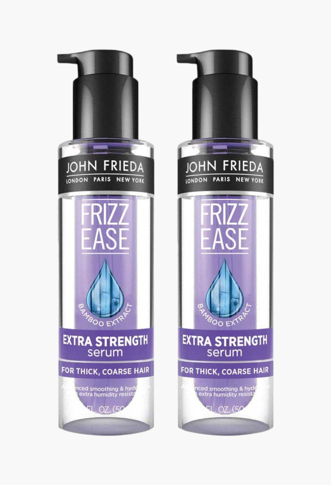 John Frieda Frizz-Ease Extra Strength Hair Serum, 1.69 Fl Oz (Pack of 2) - GLAM MODA