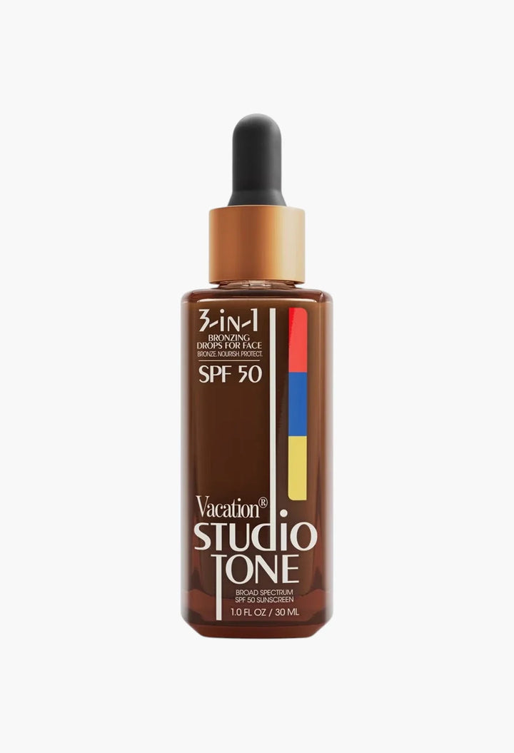 Vacation Studio Tone SPF 50 Bronzing Drops for Face