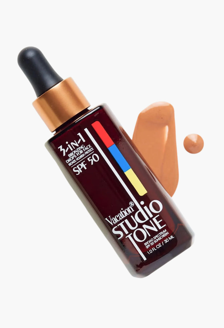 Vacation Studio Tone SPF 50 Bronzing Drops for Face