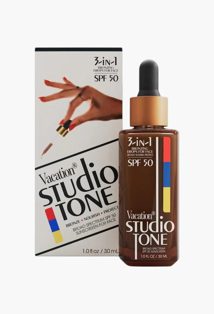 Vacation Studio Tone SPF 50 Bronzing Drops for Face