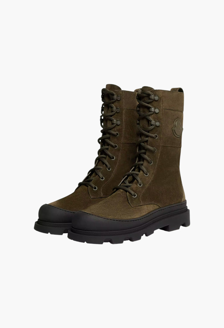 Vera High Suede Lace-Up Boots - GLAM MODA