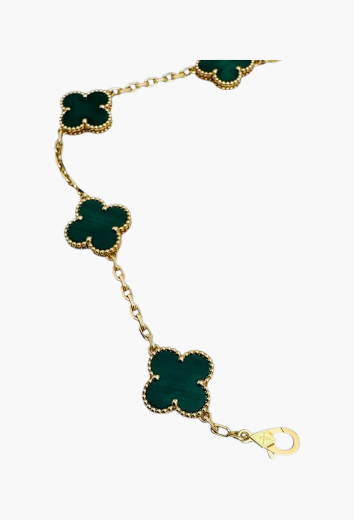 Vintage Alhambra 5 Motifs Bracelet - GLAM MODA