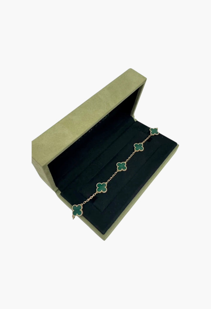 Vintage Alhambra 5 Motifs Bracelet - GLAM MODA